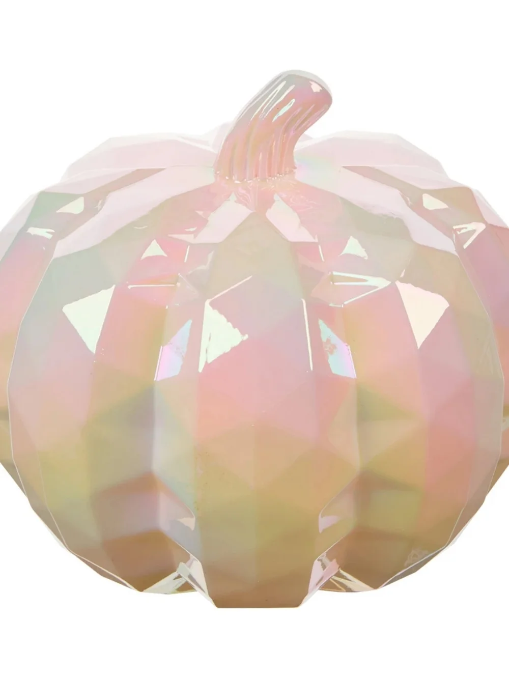 Halloween Plastic Iridescent Pumpkin